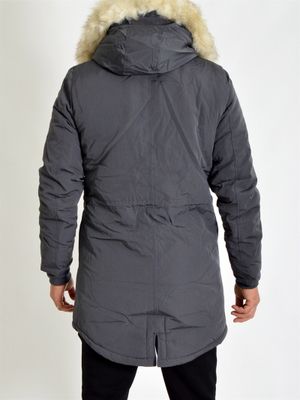 Fur Lining Parka 2.0 Grey/OffWhite