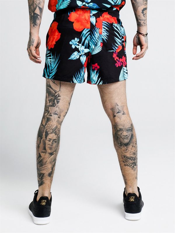 Hazy Daze Swim Shorts Black