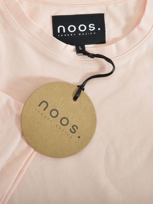 Athleisure Scoop Tee Pink