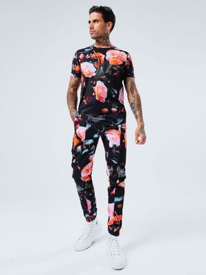 Pink Roses Joggers