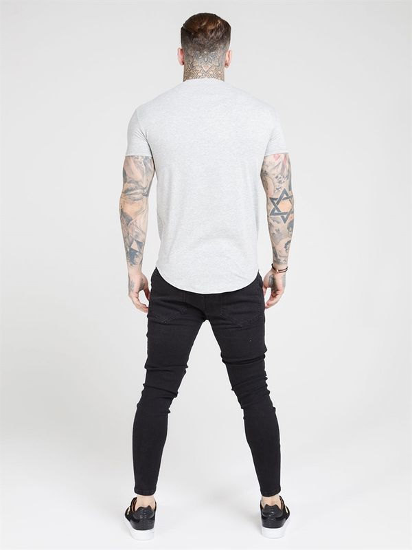 Core Distressed Skinny Denims Black