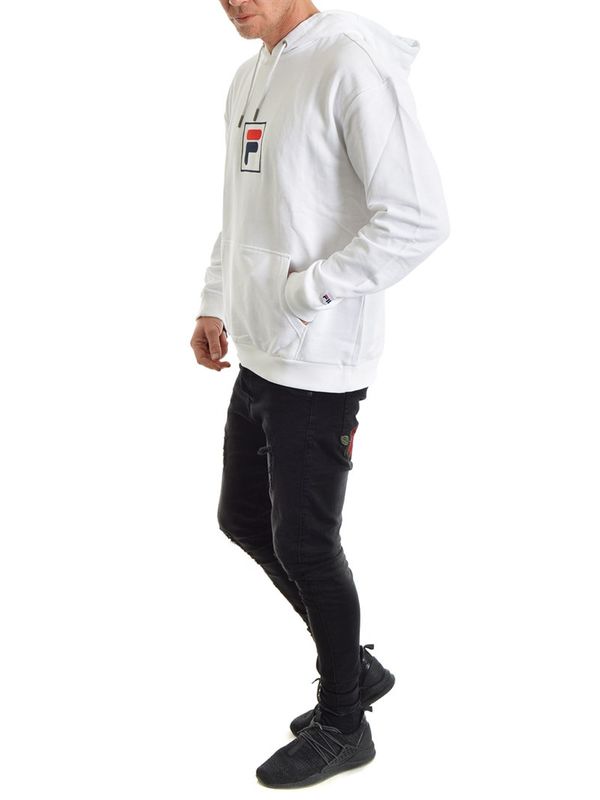 Shawn Hooded Sweat Bright White