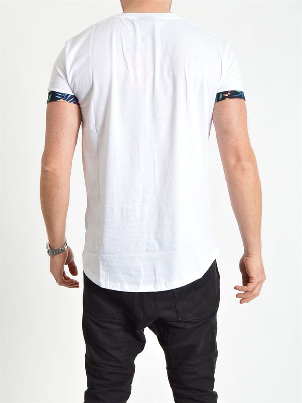 Multicolor Tee White