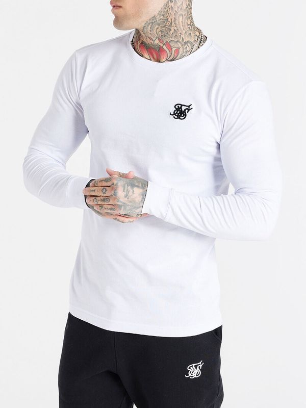 Core L/S Gym Tee White
