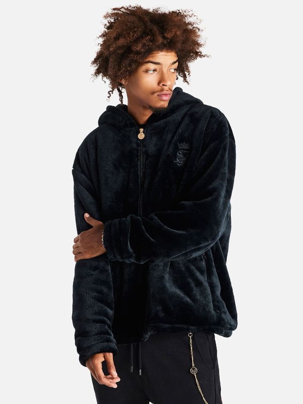 Messi x Faux Fur Jacket Black