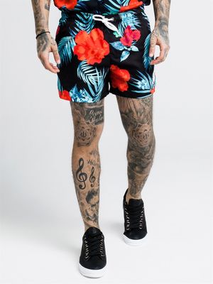 Hazy Daze Swim Shorts Black