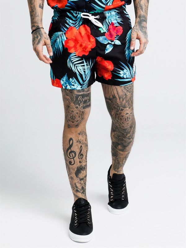 Hazy Daze Swim Shorts Black