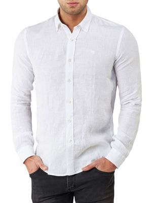 Linston Linen Shirt White