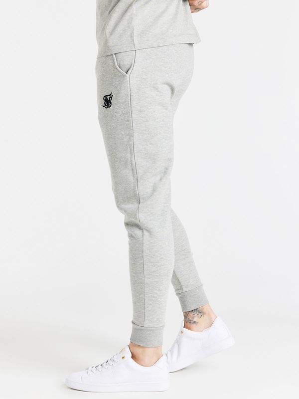 Core Fitted Jogger Grey Melange