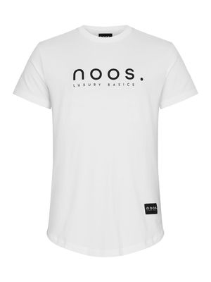 Big Logo Scoop Tee White