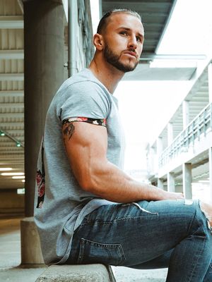 Limité AA Tee Grey