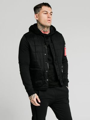 Farmers Gilet Black