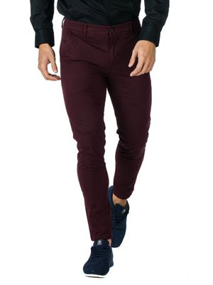 Nick Chinos Dark Red