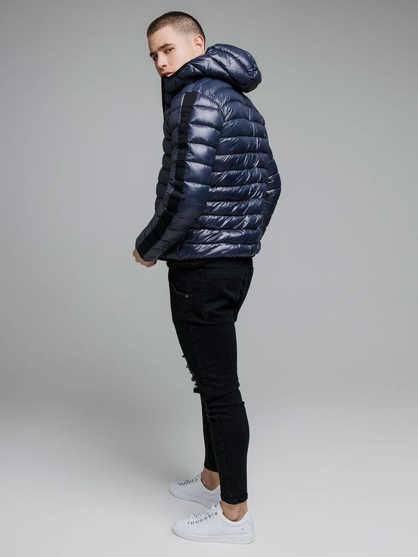 Light Weight Bubble Jacket Navy