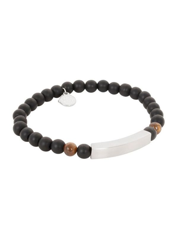 BB Armband Svart/Silver 8259