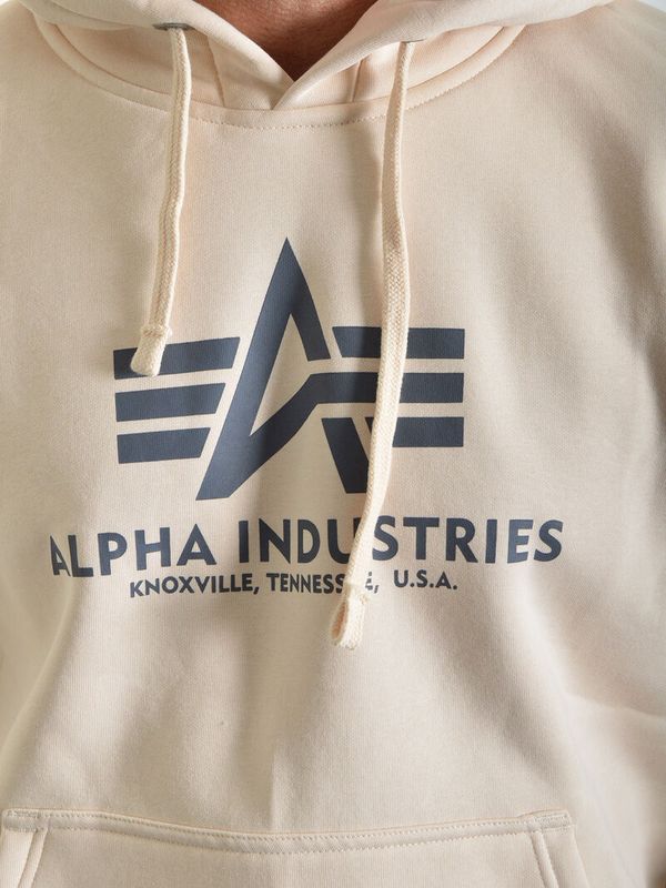 Basic Hoody Jet Stream White