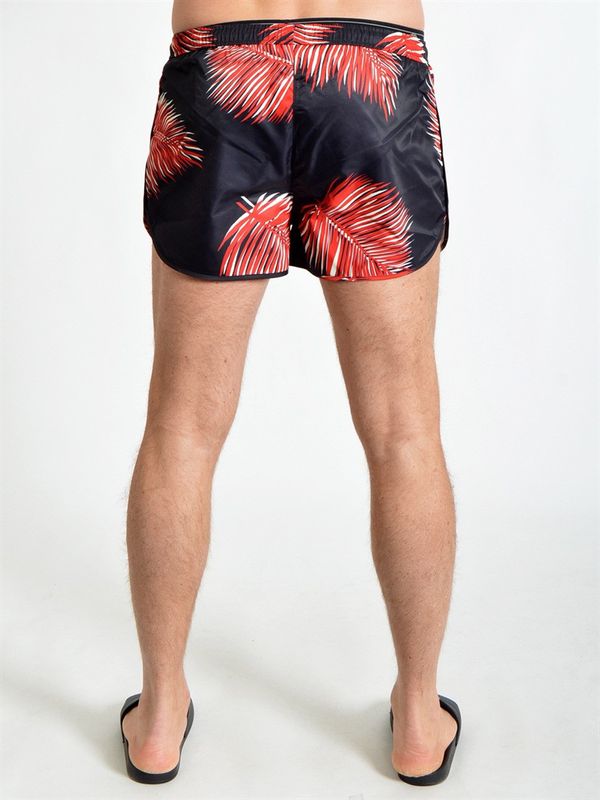 Red Palm Swimshorts
