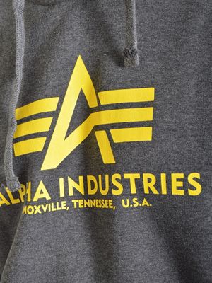 Basic Hoody Charcoal Heather