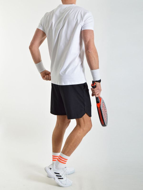Big Logo Straight Tee White