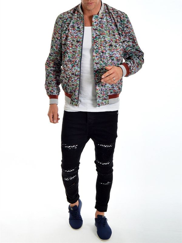 Reversible Bomber Navy/Alma