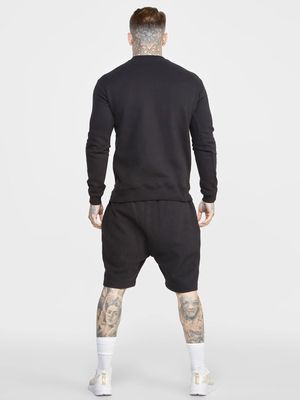 Script Shorts Black