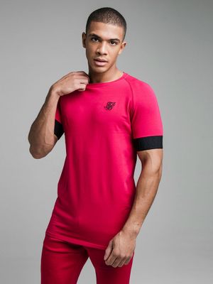 Exhibit Tech Tee Pink Fluro