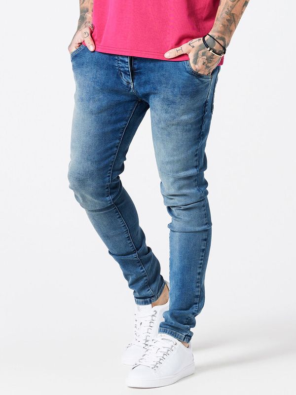 Slim Fit Jeans Washed Light Blue