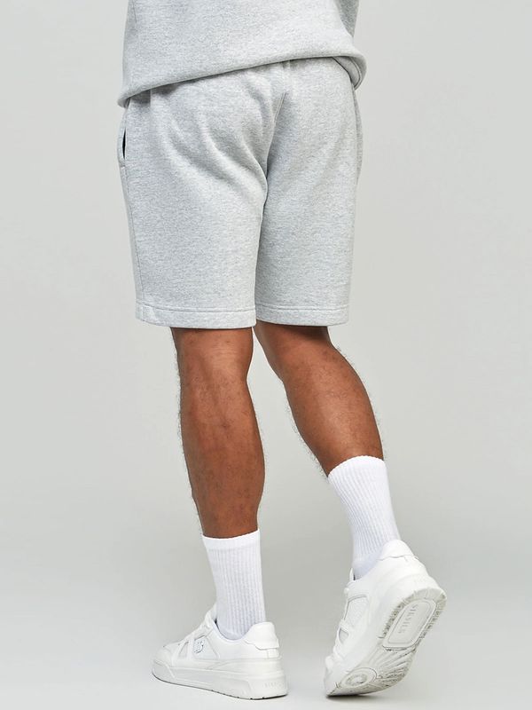 Script Shorts Grey Melange