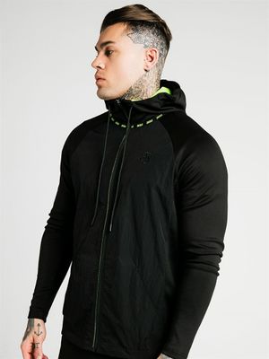 Adapt Crushed Nylon Zip Through