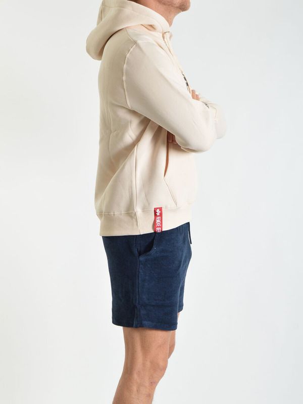 Basic Hoody Jet Stream White