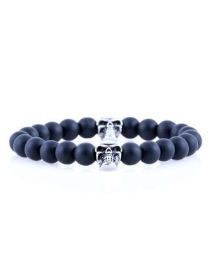 Nils Black/Silver Armband