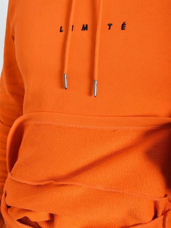 Limité Logo Hoodie Orange