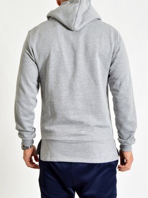Limité Logo Hoodie Grey Melange