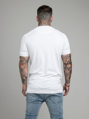 Stretch Sport Tee White