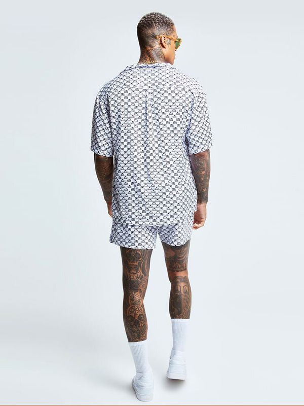 Monogram Resort Shirt White