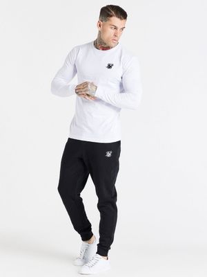 Core L/S Gym Tee White