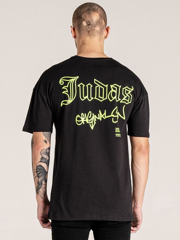 Original Sin Bear Print Tee Black