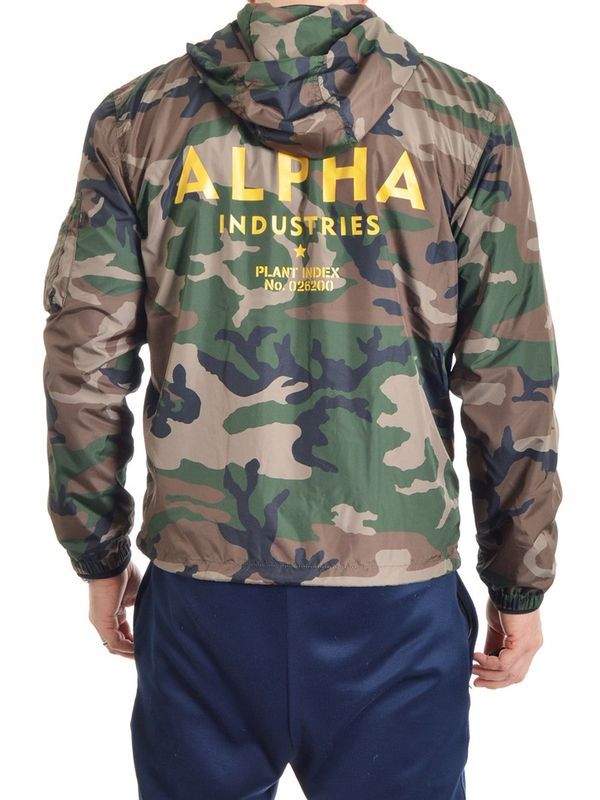 Windbreaker Woodland Camo