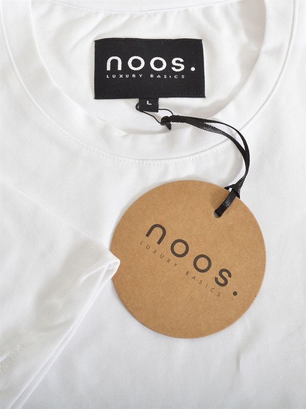 Athleisure Scoop Tee White