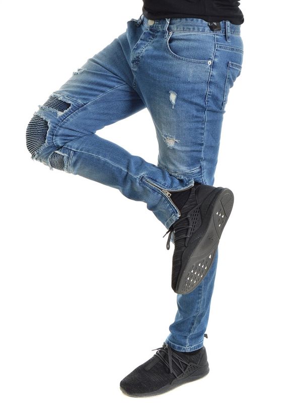 Inverted Biker Ian Denim Pants