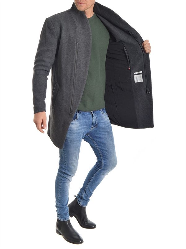 Allston 2.0 Coat Grey Melange