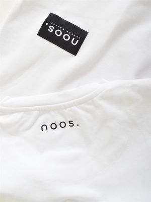Athleisure Scoop Tee White