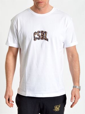 Quote Semi Box Tee White