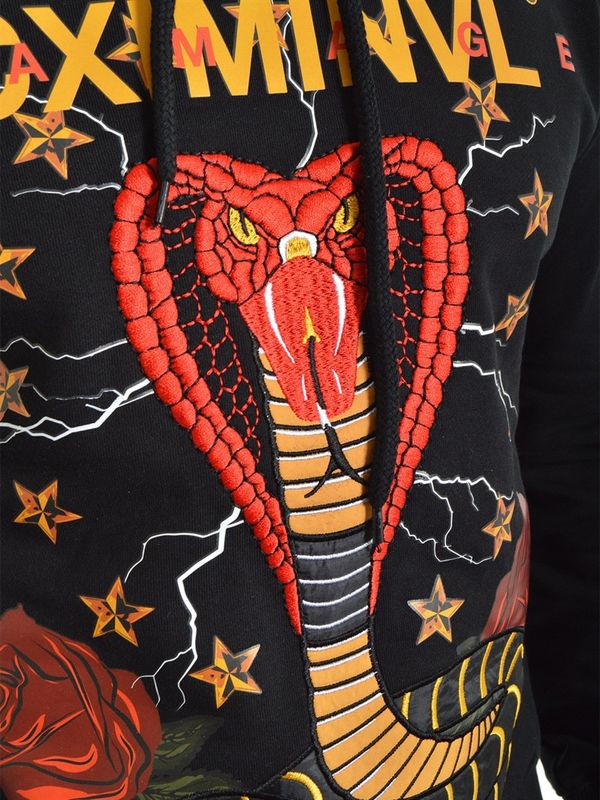 Snake Hood Black
