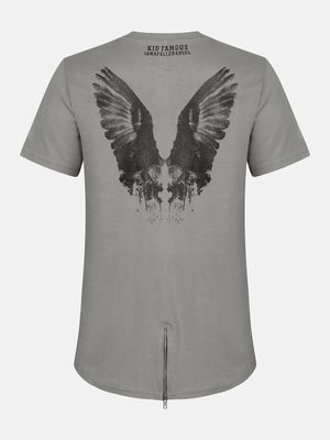 Fallen Angel Tee Mud Grey