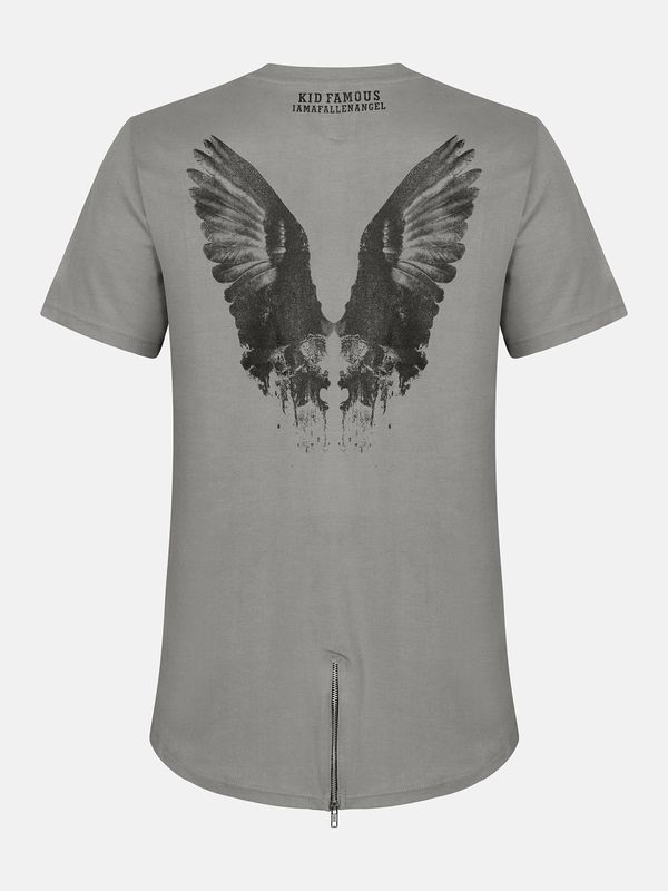 Fallen Angel Tee Mud Grey