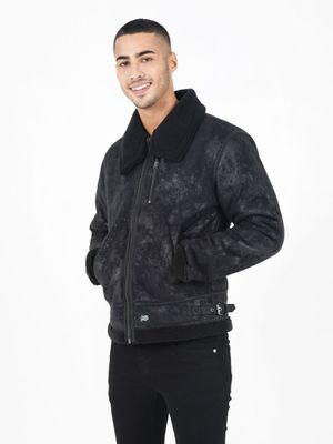 Teddy Shearling Black/Black