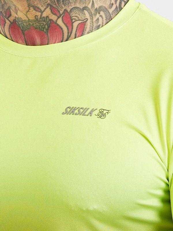 Muscle Fit Tee Yellow/Black