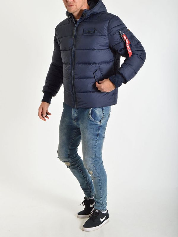 Hooded Puffer Alpha FD Rep Blue