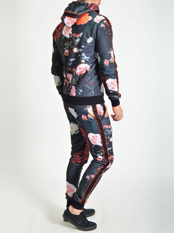 Hype Roses Stripe Joggers